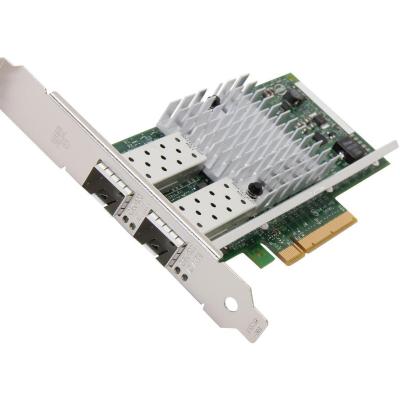 China Server X520-DA2 Dual Port 10 Gigabit Ethernet Converged Network Adapter, PCI Express 2.0 x8, Low Profile for sale