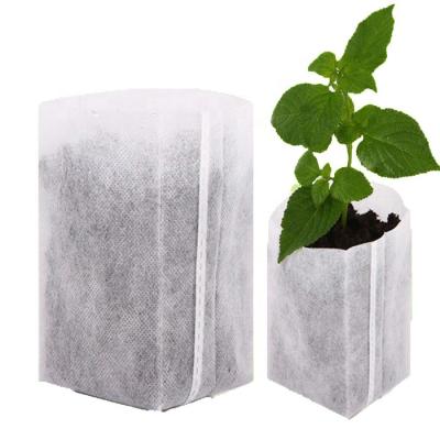 China Non Woven Fabrics Biodegradable Potato Potato Growing White Bag for sale