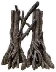 China Water Retardant Terrarium Tree Stump Lightweight And Easy Installation for sale