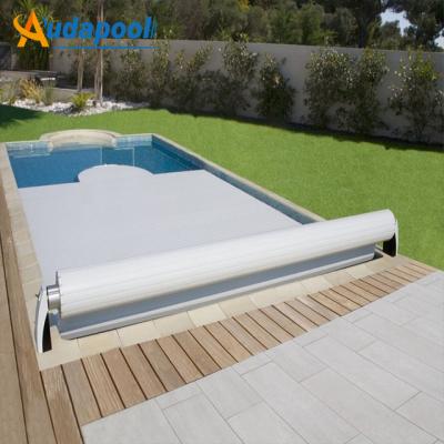 China 2018 Electrical Safety Electronic Hard Plastic Pool Covers Automatic Cover Slats IP68 Waterproof for sale