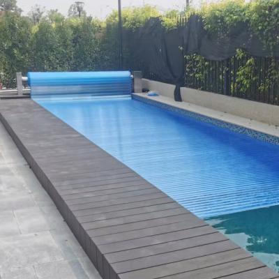 China Wholesale Good Quality Safety China Swimming Pool Cover Reel, Waterproof Swimming Pool Cover for sale