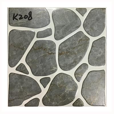 China CLASSIC Gray Rustic Tile 200x200 Ceramic Backyard Honed Anti-Slip Flooring Stone Tile for sale