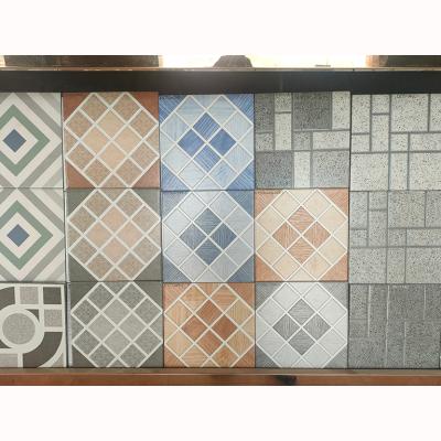 China CLASSIC Rustic Ceramic Floor Tile Porcelain Antique Wall Tile 30x30mm Indoor Pattern for sale