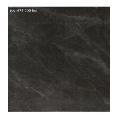 China CLASSIC Design 300x300 Non-Slip Bathroom Porcelain Black Tile Rustic Kitchen Floor Tile for sale