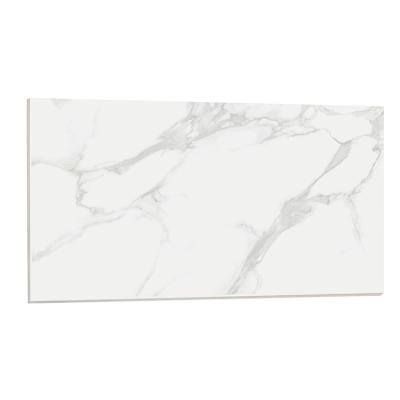 China Traditional White Porcelain Marble Glazed Floor Tiles 600x1200 for sale