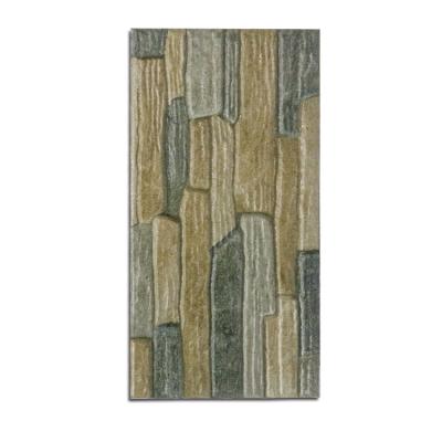 China Chinese Style 150X300 Stone Look Matte Exterior Wall Facade Ceramic Tile for sale