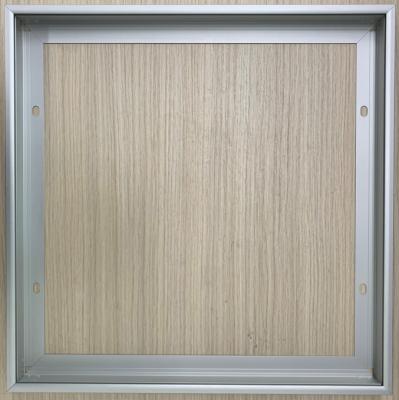 Chine L'extrusion solaire en aluminium argentée du cadre 6063 profile 10.0mm fait sur commande à vendre