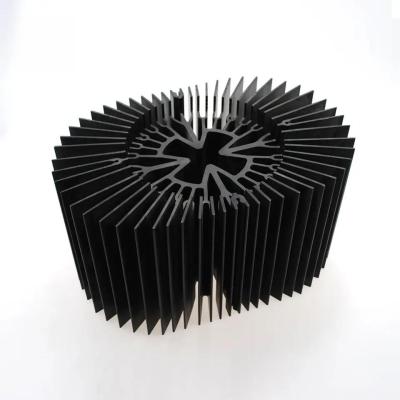 China Industrial Aluminium Sunflower Heatsink Profile, Aluminum Alloy Led Heat Sink for sale