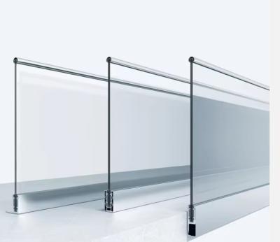 China China Leverancier U Channel Aluminium Profiel Railing Post Base Profielen Voor Glas Alustrades & Handrails Balustrade Te koop