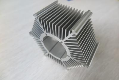 China De LEIDENE Ronde Zonnebloem Uitgedreven Profielen van Heatsink met Geanodiseerd/Zilver die onttrekken Te koop