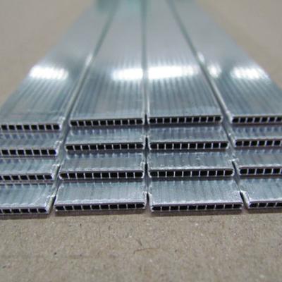 China Parallelbetrieb Microchannel-flaches verdrängtes Aluminiumrohr 1050 1060 1100 H112 zu verkaufen