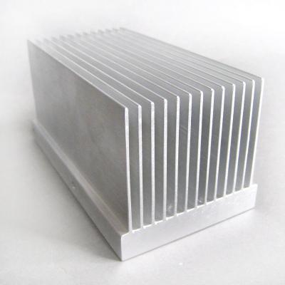 China 55mm Width Aa6063 Aluminium Extrusion Profiles Radiator , Extruded Aluminum Heatsink for sale