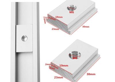 China M6 M8 T Track Sliding Nut For Woodworking Tool Slot Fastener for sale