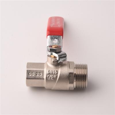 China General Long Handle Brass Ball Valve for sale