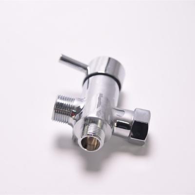 China High Efficiency 3 Way Cold Water Brass Hot Inlet Valve For Mixing Faucet Suction Control Valve for sale