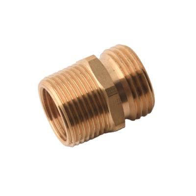 China Low Lead Brass Brass Fittings Quick Connector Adapter for sale