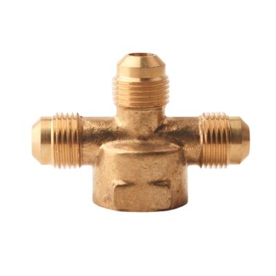 China Wholesale Brass Water Fitting Threaded Brass Fittings Elbow Plug Tee For Water Supply for sale