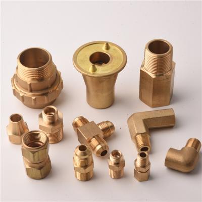 China Hot Selling Brass Casting Reducer Tubing Tee Welding Brass Pipe Fittings For Water Connection Screw Fittings for sale