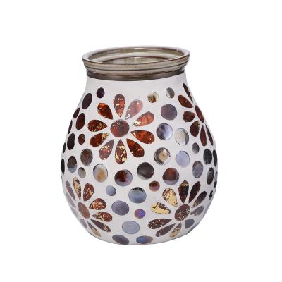 China AROMATIC Glass Wax Melt Warmer Electric Scent Scented Wax Melt Burner with Touch Function and LED for sale