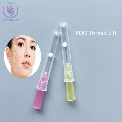 China Pdo Korea face lift tooth wire lift blunt cannula face screw mono pdo wire lift for sale