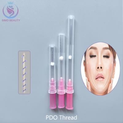 China Absorbable Face Lifting Suture Pdo Thread 5 point mono pdo lift 4d korea fio screw for sale