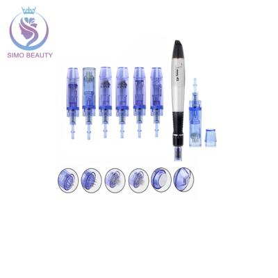 China Beauty a6 a7 Anti-puffiness dermapen Dr. pen machine needle micro microneedling pen for sale