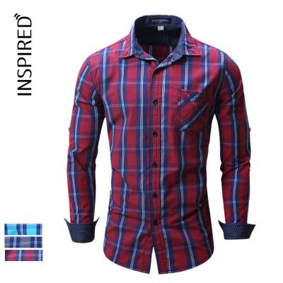 China Breathable Wholesale Clothes Long Sleeve Man Shirt Designs Casual Basic Shirts For Men for sale