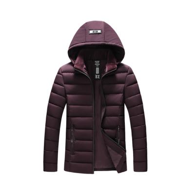 China Wholesale Middle-aged Men's Thick Hooded Jacket Men's Anti-Shrink Cotton Cotton Clothing for sale