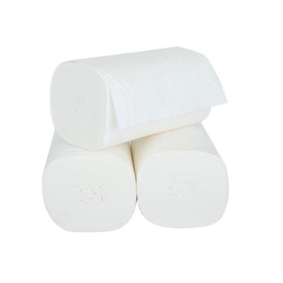 China Virgin Wood Pulp Wholesale Durable Odorless Skin Friendly Toilet Paper for sale