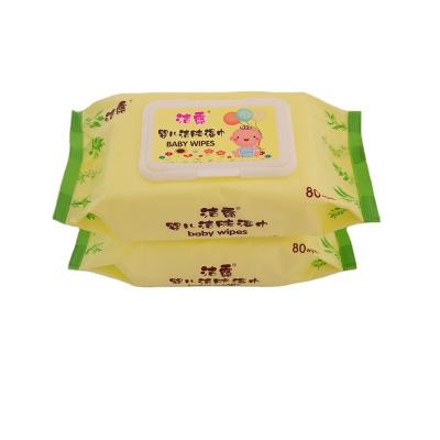 China Baby Wipes Natural Skin Care 100% Bamboo Biodegradable Wet Cloth Organic Baby Wipes Wipes Single Face Wrapping Cloths for sale