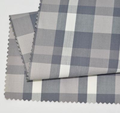 China Cotton Shirt Fabric Breathable Woven Yarn Dyed Check Fabric TY-1146 for sale