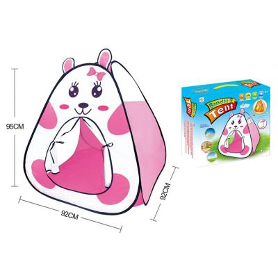 China Animal Portable Bag Folding Tent Animal Portable Bag Folding Tent Soft Toy Children's Tent Cartoon Rabbit Ball Tent Toy Customizable for sale