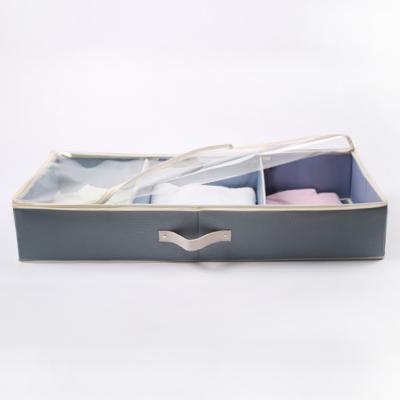 China Modern Solid Color Folding Storage Box Under Bed Storage Drawers for Shoes, Sundries for sale