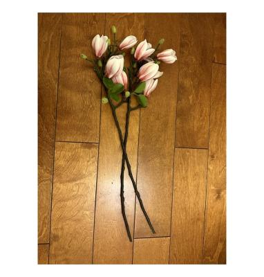 China Wedding Competitive Price Home Decor Magnolia Flowers Home Decor Magnolia Supply Artificial Flower for sale