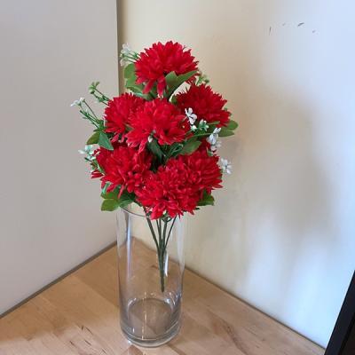 China Wedding Home Decoration Artificial Chrysanthemum Ball Wedding Decorations Artificial Flowers For Wedding Bouquet Sale for sale