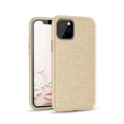 China 3 in 1 Glitter Sparkle TPU With PC Armor Bling Case Back Cover Phone Case For iphone 11 pro Max pro Max For iphone11 for sale