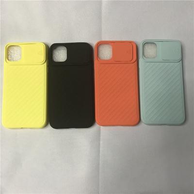 China Anti-scratch and Anti-drop For iPhone 6 7 8 Candy Silicone Sliding Door Camera TPU Back Cover Cell Phone Case For iPhone 6G 7G 8G Plus for sale