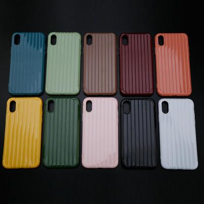 China 2020 Travel Silver Style TPU Luggage Soft Cell Phone Cover Case For Samsung A20 A30 A40 A50 A60 A70 for sale