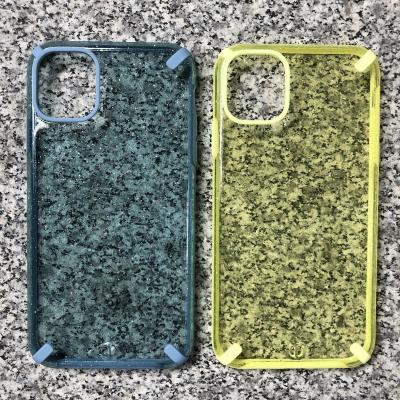 China 2020 Hot Selling 4 Stars Corners A5S Full Cell Phone Cover Clear Glitter Shiny Case For OPPO A9 A12 for sale