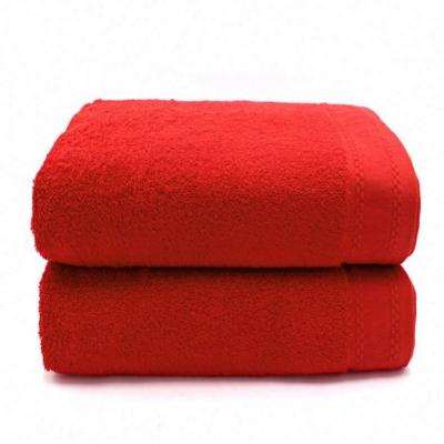 China 100% Cotton Wholesale Quality Big Jacquard Dobby Cotton Bath Towel for sale