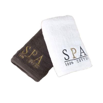 China Chna Manufacturer Wholesale SPA 100% Cotton Customized 100% Cotton Hand Towel for sale