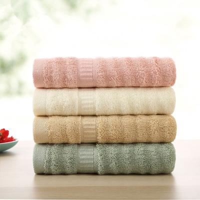 China hot sale cotton extra absorbent bamboo hand towel 35x75cm or customized for sale