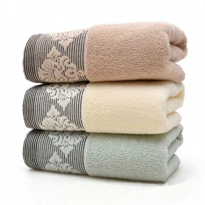 China 100% Cotton Macarons Color Jacquard Home Face Towel Premium Quality 100% Cotton for sale