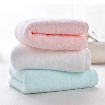 China Top Grade 100% Cotton Superlight Mashmallow Color Soft Twistless Cotton Face Towel for sale