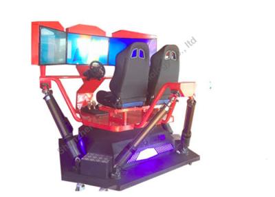 China 360 Degree Motion Driver Car Racing Simulator Games 2.2*2.2*1.8 m Size for sale