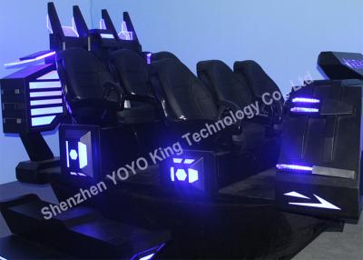 China 6DOF Electric System 6 Seats 9D Cinema Simulator With Virtual Reality Games for sale