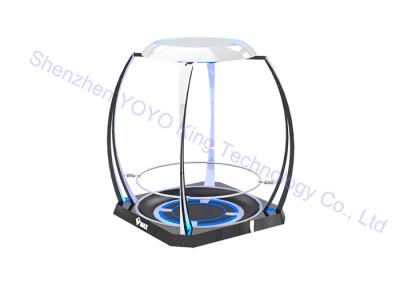 China HTC Vive 9D Vr Standing Playstation Interactive 360 Rotating Game Machine 500W for sale