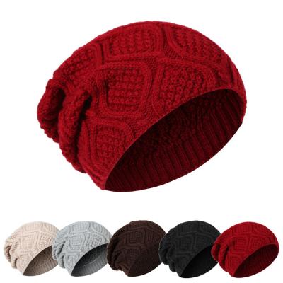 China 2021 new COMMON winter hat acrylic knit beanie gorras de invierno outside adult hats beanies for adult for sale