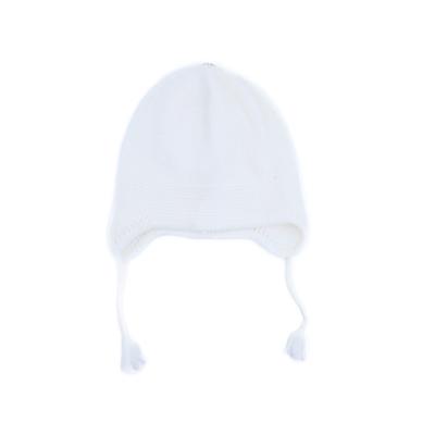 China 2021 Winter COMMON Color Baby Earflap Beanie Hat Newborn Baby Children's Pure Hat for sale