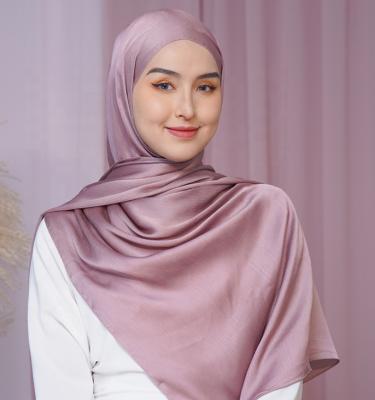 China New color crepe 175*70 long scarf chiffon hijab scarf natural pure breathable long scarf women for sale